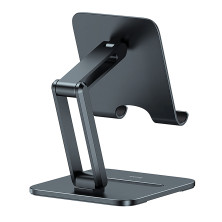 Підставка для планшета настільна Baseus Desktop Biaxial Foldable Metal Stand for Tablets Сірий