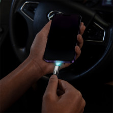 Кабель Baseus Glimmer Series Fast Charging Data Cable USB to Lightning 2.4A 2m Чорний