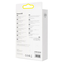 Кабель Baseus Dynamic Series Fast Charging Data Cable Type-C to Type-C 100W 20V 5A 1m Синій