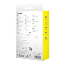 Кабель Baseus Unbreakable Series Fast Charging Data Cable USB to Lightning 2.4A 1m Черный