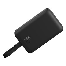 УМБ Baseus Magnetic Mini Wireless Fast Charge 10000mAh 30W 3A QC3.0+PD3.0 з функцією MagSafe та Qi 15W і Type-C 30W кабелем Чорний