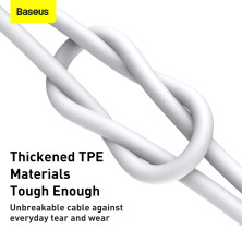 Кабель Baseus Superior Series Fast Charging Data Cable USB to Type-C 66W 11V 6A 2m Белый