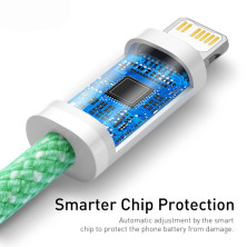 Кабель Baseus Dynamic Series Fast Charging Data Cable Type-C to Lightning PD 20W 1m Зелений