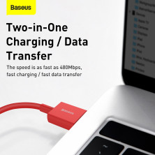 Кабель Baseus Superior Series Fast Charging Data Cable USB to Lightning 2.4A 2m Красный