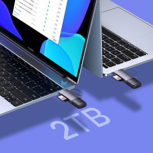 Кардрідер Baseus Lite Card Card Reader USB/Type-C, SD/TF Cards Сірий