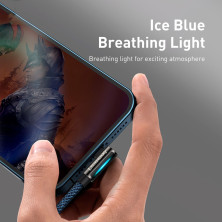Кабель Baseus Legend Series Fast Charging Elbow Cable USB to Lightning 2.4A 2m Синий