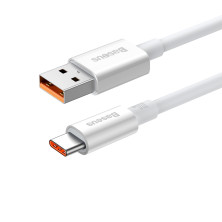 Кабель Baseus Superior Series Fast Charging Data Cable USB to Type-C 100W 20V 5A 1m Білий