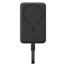 УМБ Baseus Magnetic Mini Wireless Fast Charge 10000mAh 30W 3A QC3.0+PD3.0 з функцією MagSafe та Qi 15W і Type-C 30W кабелем Чорний