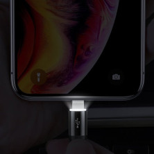 Кабель Baseus Car Co-sharing Cable 3-in-1 Fast Charging Data Cable USB to Lightning+Type-C+MicroUSB 3.5А 1m Чорний