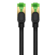 Кабель Baseus High Speed CAT8 RJ45 40Gigabit Network Ethernet Braided Cable Круглый 3m Черный
