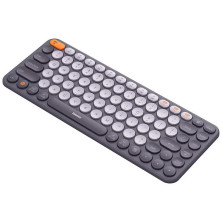 Клавиатура беспроводная Baseus K01A Wireless Tri-Mode Keyboard 2.4G/BT1+BT2 Сірий