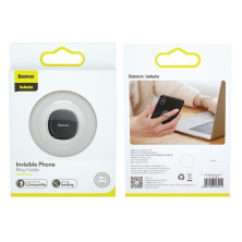 Тримач для телефону Baseus Invisible Phone Ring Holder Сірий