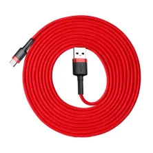 Кабель Baseus Cafule Cable USB to Type-C QC3.0 2A 3m Червоний