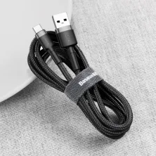 Кабель Baseus Cafule Cable USB to Type-C QC3.0 2A 2m Черный