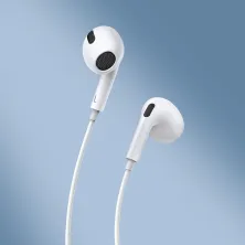 Наушники Baseus Encok C17 Lateral in-ear Wired Earphone Type-C Белый
