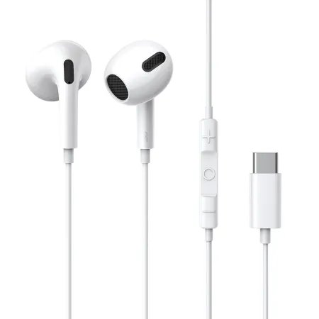 Наушники Baseus Encok C17 Lateral in-ear Wired Earphone Type-C Белый