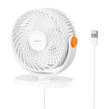 Вентилятор портативний Baseus Serenity Desktop Fan настільний Білий