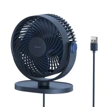 Вентилятор портативний Baseus Serenity Desktop Fan настільний Синій