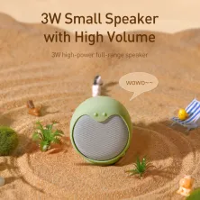 Портативна Bluetooth колонка Baseus Q Chinese Zodiac Wireless Speaker Snake Зелений