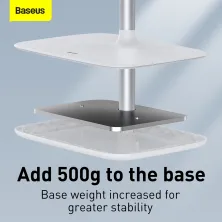 Подставка для телефона и планшета настольная Baseus Indoorsy Youth Tablet Desk Stand Telescopic Белый
