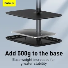 Підставка для телефона і планшета настільна Baseus Indoorsy Youth Tablet Desk Stand Telescopic Чорний