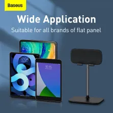 Підставка для телефона і планшета настільна Baseus Indoorsy Youth Tablet Desk Stand Telescopic Чорний