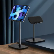 Підставка для телефона і планшета настільна Baseus Indoorsy Youth Tablet Desk Stand Telescopic Чорний