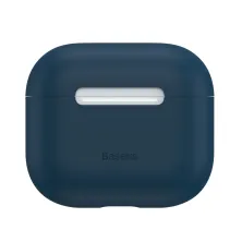 Чохол для AirPods 3 Baseus Super Thin Silica Gel Case Синій