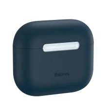 Чохол для AirPods 3 Baseus Super Thin Silica Gel Case Синій