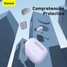 Чохол для AirPods 3 Baseus Super Thin Silica Gel Case Фіолетовий