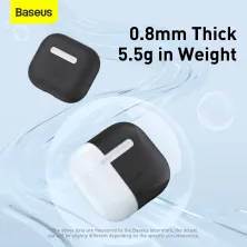 Чохол для AirPods 3 Baseus Super Thin Silica Gel Case Чорний