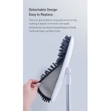 Швабра для миття авто Baseus Handy Car Home Dual-use Mop Білий