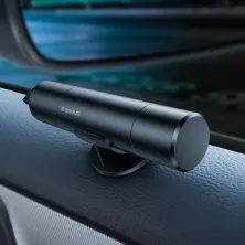 Аварийный молоток и нож для ремня автомобильный Baseus Sharp Tool Safety Hammer Серый