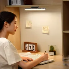 Настольная лампа Baseus Magnetic Stepless Dimming Charging Desk Lamp переносная с встроенным аккумулятором 1800 mAh Серый