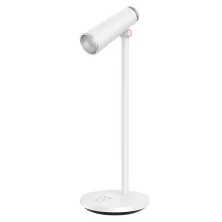 Настольная лампа Baseus i-wok Series Charging Office Reading Desk Lamp переносная с встроенным аккумулятором 1800 mAh Белый