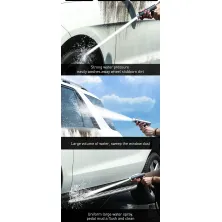 Минимойка Baseus Simple Life Car Wash Spray Nozzle с шлангом 7,5 метров Черный