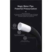 Минимойка Baseus Simple Life Car Wash Spray Nozzle с шлангом 7,5 метров Черный
