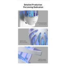 Лампа знищувач комах Baseus Linlon Linlon Outlet Mosquito Lamp Білий