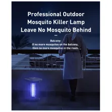 Лампа знищувач комах Baseus Pavilion Courtyard Mosquito Killer Lamp Чорний