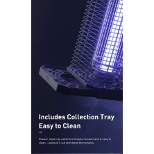 Лампа знищувач комах Baseus Pavilion Courtyard Mosquito Killer Lamp Чорний
