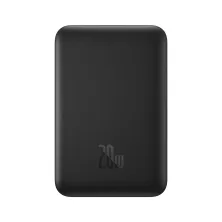 УМБ Baseus Magnetic Mini Wireless Fast Charge 2in1 10000mAh 20W 2.4A QC3.0+PD3.0 з Бездротовою зарядкою Qi 15W Чорний