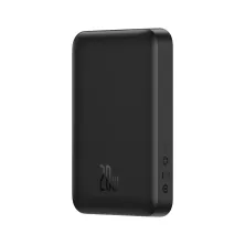 УМБ Baseus Magnetic Mini Wireless Fast Charge 2in1 10000mAh 20W 2.4A QC3.0+PD3.0 з Бездротовою зарядкою Qi 15W Чорний