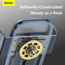 Автотримач для телефона Baseus Metal Age2 Gravity Gravity Air Outlet Version у повітропровід Сірий