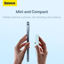 УМБ Baseus Magnetic Mini Wireless Fast Charge 2in1 10000mAh 20W 2.4A QC3.0+PD3.0 з Бездротовою зарядкою Qi 15W Блакитний