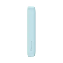 УМБ Baseus Magnetic Mini Wireless Fast Charge 2in1 10000mAh 20W 2.4A QC3.0+PD3.0 з Бездротовою зарядкою Qi 15W Блакитний
