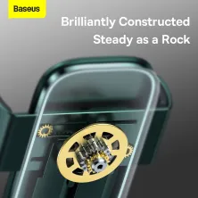 Автодержатель для телефона Baseus Metal Age2 Gravity Air Outlet Version в воздуховод Зеленый