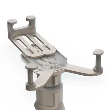 Автотримач для телефона Baseus Stable Gravitational Car Mount Air Outlet Version в повітропровід (SUWX020002) Білий