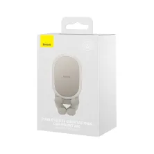 Автотримач для телефона Baseus Stable Gravitational Car Mount Air Outlet Version в повітропровід (SUWX020002) Білий