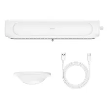 Вентилятор портативний Baseus Refreshing Monitor Clip-On & Stand-Up Desk Fan настільний і з кріпленням на монітор Білий