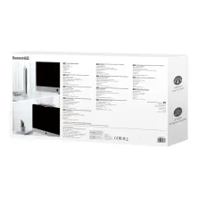 Вентилятор портативний Baseus Refreshing Monitor Clip-On & Stand-Up Desk Fan настільний і з кріпленням на монітор Білий